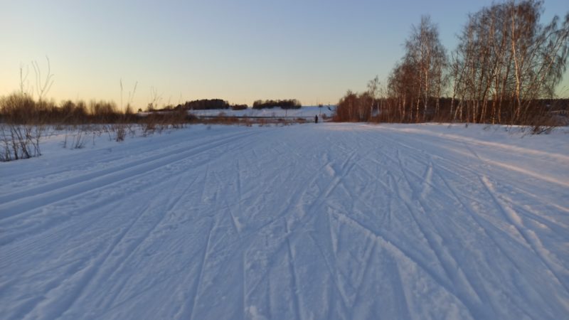 Трасса лыжная Вертодром Горка, состояние на 13 марта 2024 по отзыву, фото 2. 